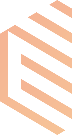 About us hexagon design