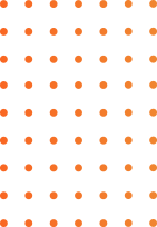Orange dooted square
